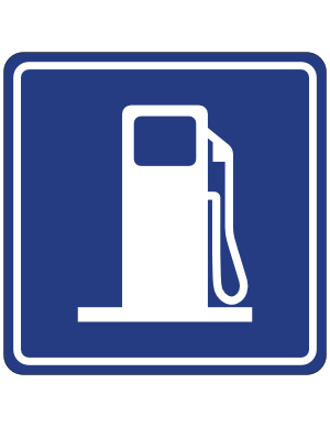 Gas Service Sign