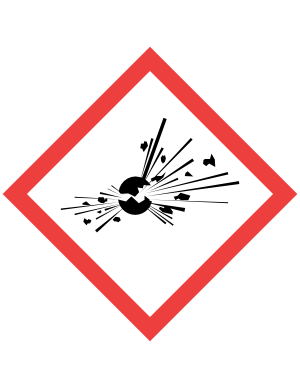 Ghs Explosive Hazard Sign