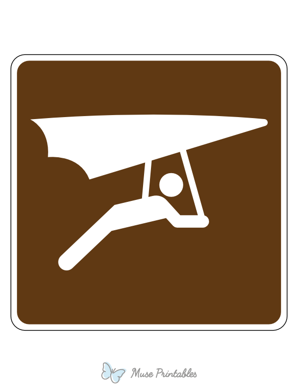 Hang Gliding Campground Sign