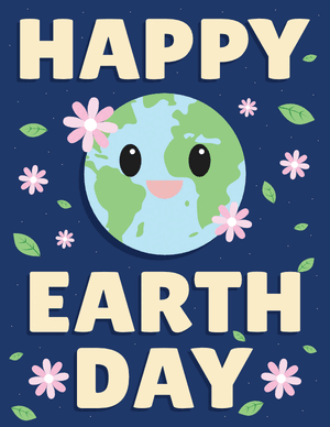 Happy Earth Day Sign