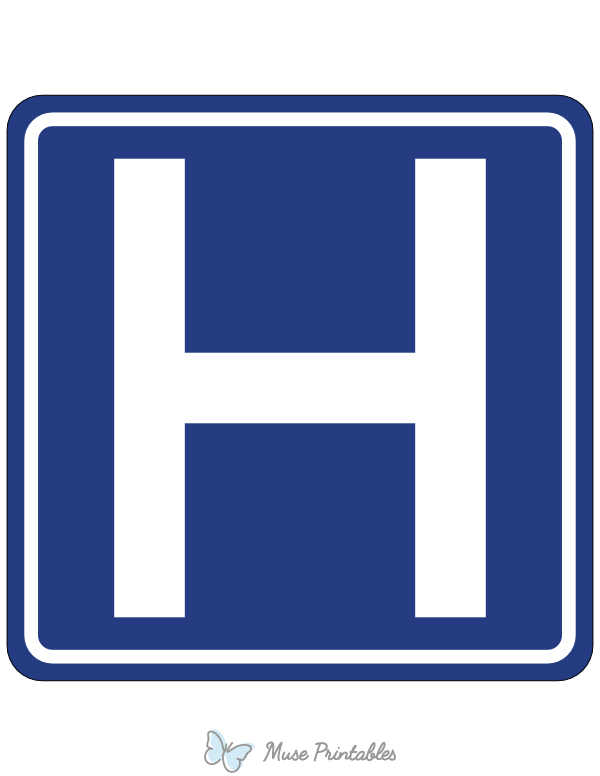 Hospital Service Sign