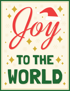 Joy to the World Sign