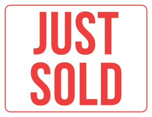 Just Sold Sign