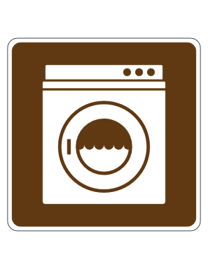 Laundromat Campground Sign