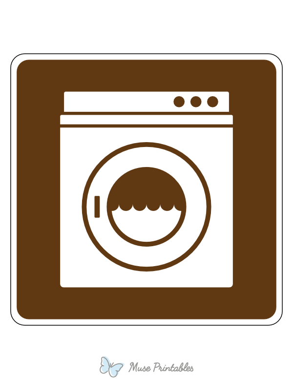 Laundromat Campground Sign