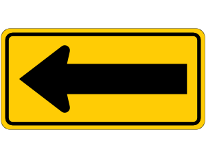 Left Arrow Sign