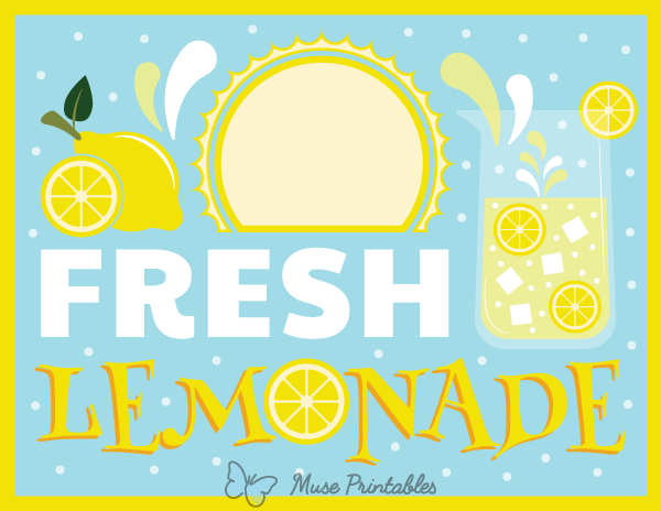 Lemonade Stand Sign