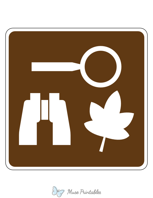Nature Study Area Campground Sign