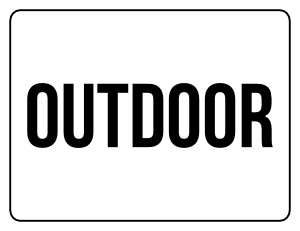 Outdoor Yard Sale Sign