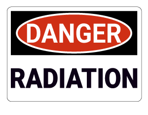Radiation Danger Sign