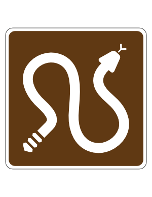 Rattlesnakes Campground Sign