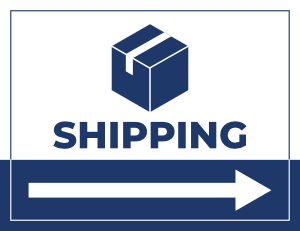 Shipping Right Arrow Sign