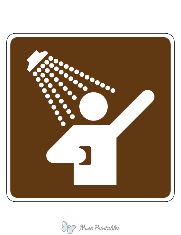 Showers Campground Sign