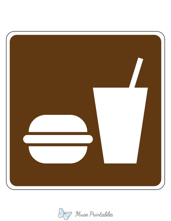Snack Bar Campground Sign