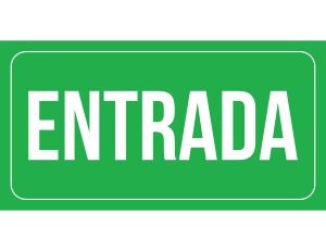 Spanish Entrance Sign