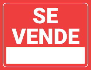 Spanish For Sale Sign