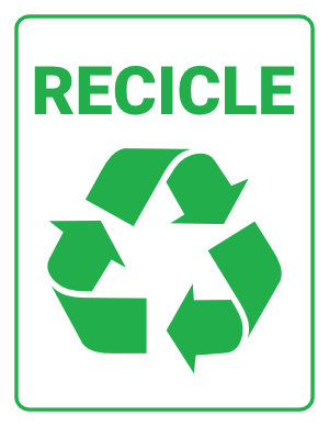 Spanish Recycle Sign