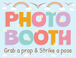 Spring Photo Booth Sign