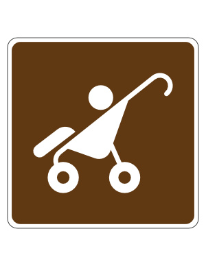Strollers Campground Sign