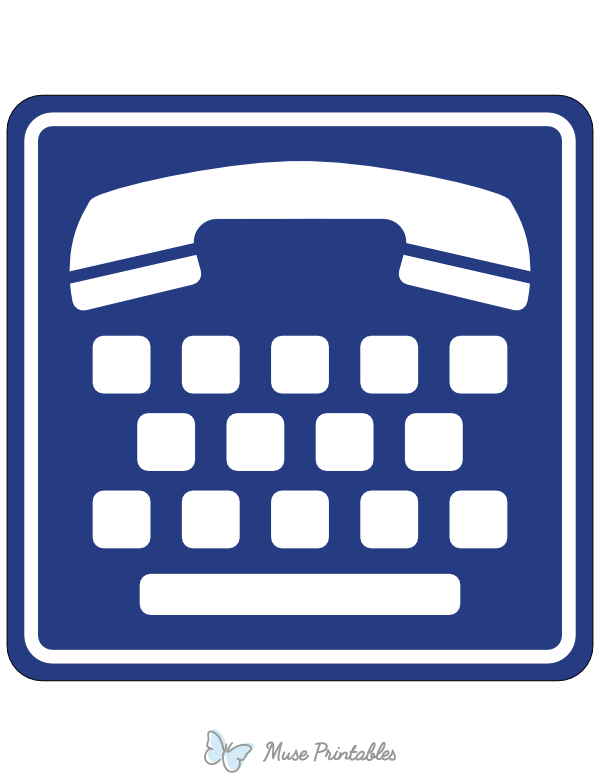 Telecommunication Service Sign