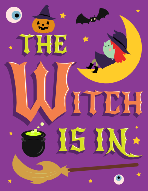 The Witch Is In Sign
