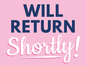 Will Return Shortly Sign