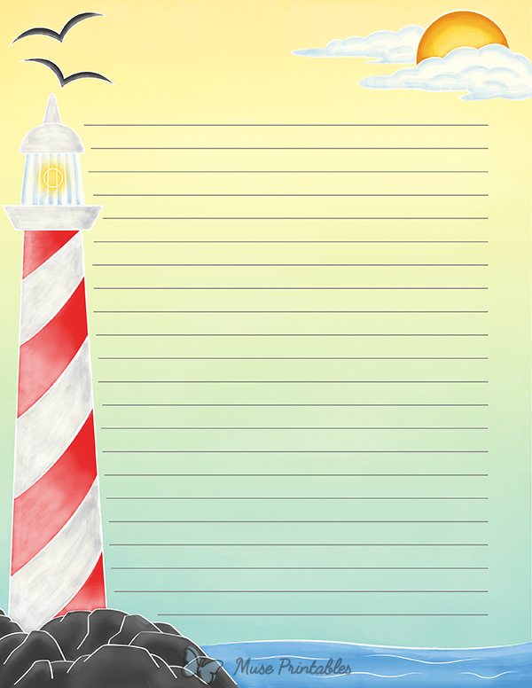 Lighthouse Stationery