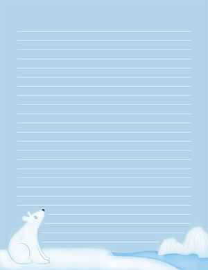 Polar Bear Stationery