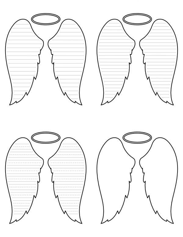 Angel Wings Template Printable Free FREE PRINTABLE TEMPLATES