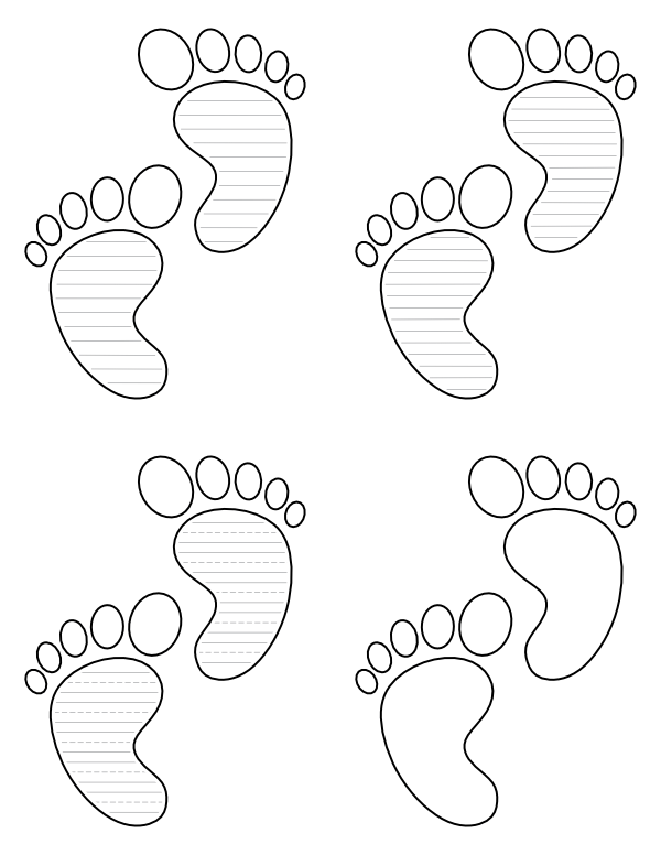 Free Printable Baby Feet Template