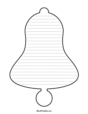 Bell-Shaped Writing Templates