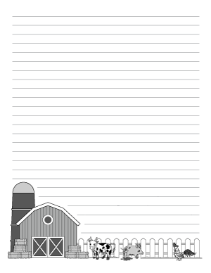 Farm Writing Templates