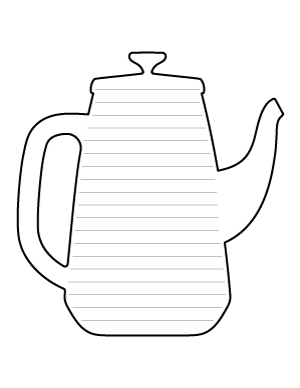 Kettle-Shaped Writing Templates