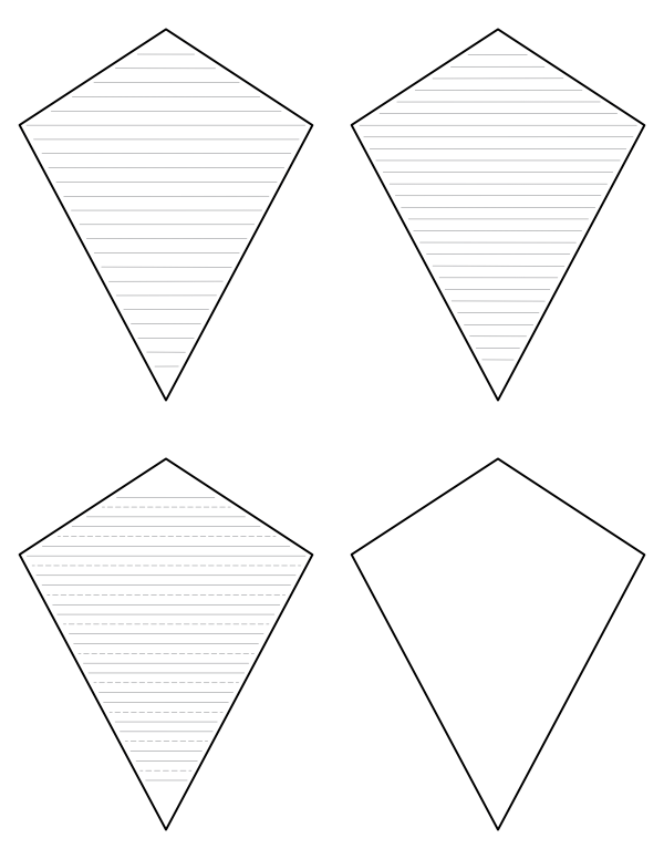 Kite Template Free Printable