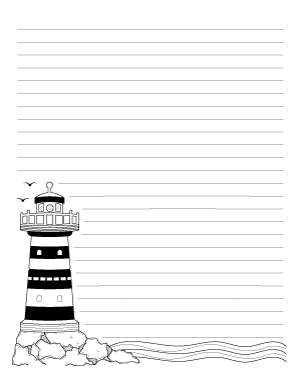 Lighthouse Writing Templates