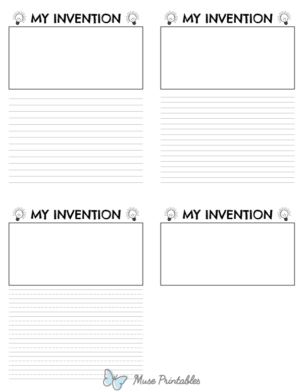My Invention Writing Templates