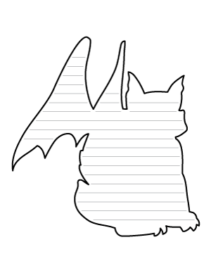 Perching Gargoyle-Shaped Writing Templates