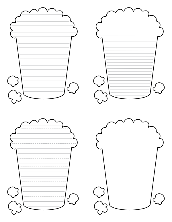 free-printable-popcorn-shaped-writing-templates