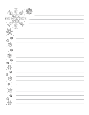Snowflake Writing Templates