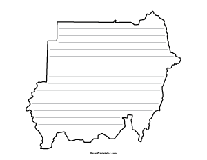 Sudan-Shaped Writing Templates