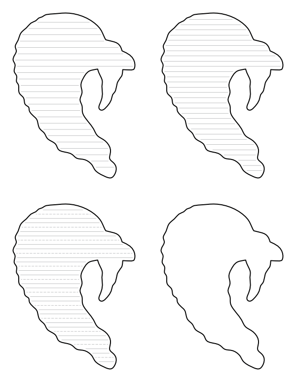 printable turkey head pattern